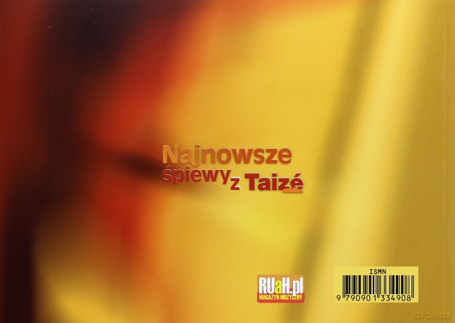 Najnowsze śpiewy z Taize [KSIĄŻKA]