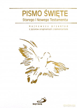 Pismo Święte Stary Testament i Nowy Testament (biała opr. eko, paginatory) [KSIĄŻKA]