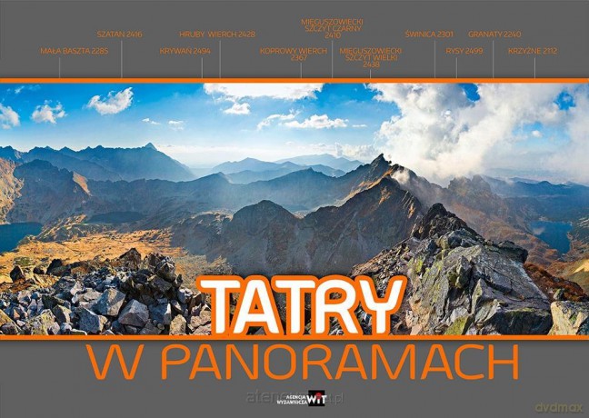 Tatry w panoramach - Tadeusz Ogórek, Szymon Seweryn, Wanda Łomnicka Dulak [KSIĄŻKA]