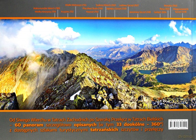 Tatry w panoramach - Tadeusz Ogórek, Szymon Seweryn, Wanda Łomnicka Dulak [KSIĄŻKA]