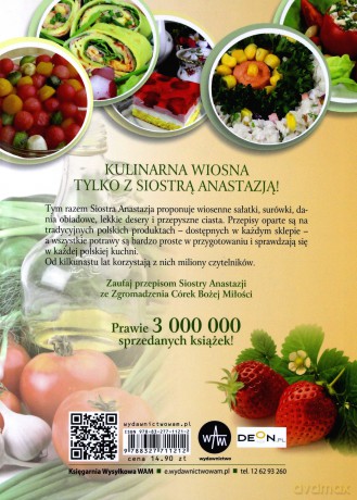 Wiosenne przepisy siostry Anastazji - s. Anastazja Pustelnik [KSIĄŻKA]