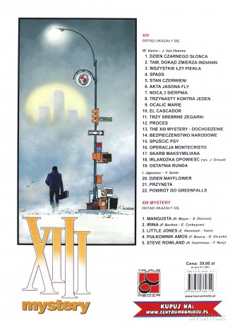 XIII Mystery: Steve Rowland [KOMIKS]
