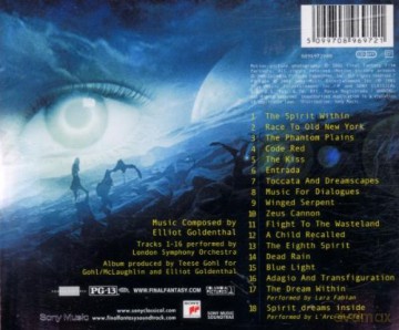 Final Fantasy : The Spirits Within soundtrack [CD]