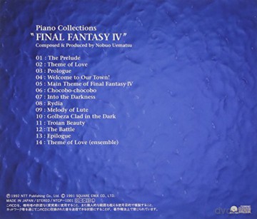 Final Fantasy Iv: Piano Collections soundtrack [CD]