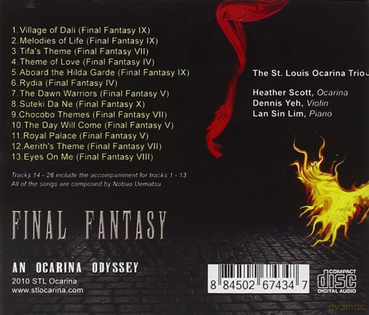 Final Fantasy: An Ocarina Odyssey soundtrack [CD]