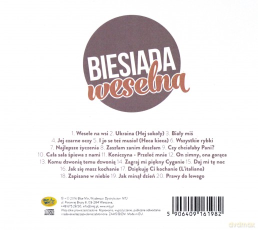 Biesiada best - weselna [CD]