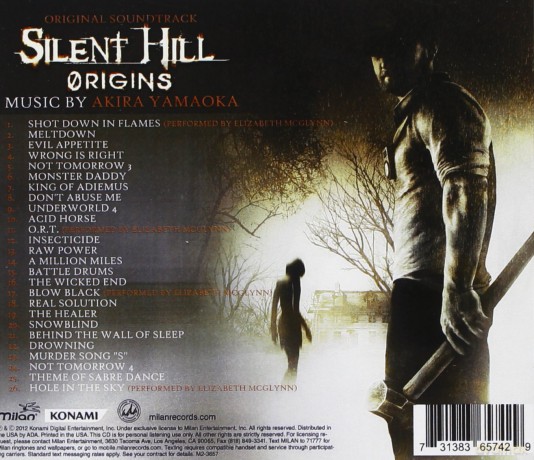 Silent Hill: Origins soundtrack (Akira Yamaoka) [CD]