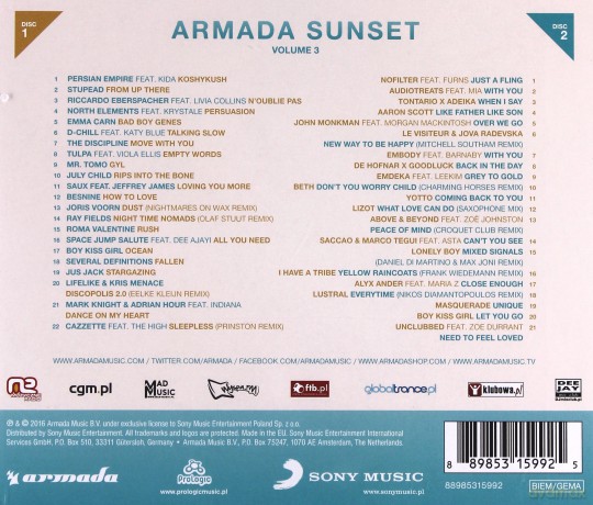 Armada Sunset vol. 3 [2CD]