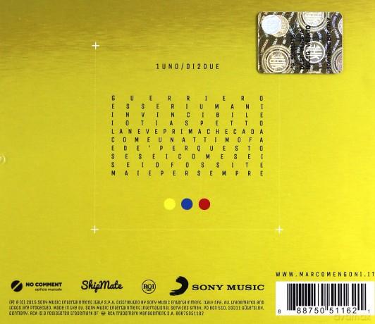 Marco Mengoni: Parole in circolo [CD]