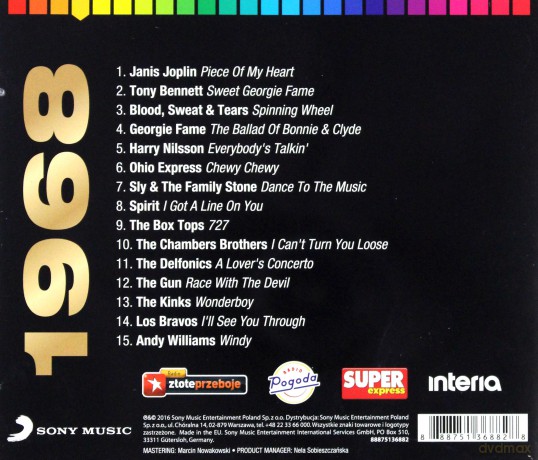 To były czasy! To była muzyka! 1968 [CD]