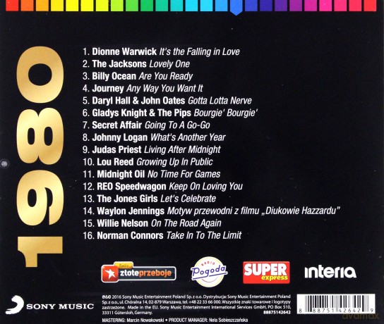 To były czasy! To była muzyka! 1980 [CD]