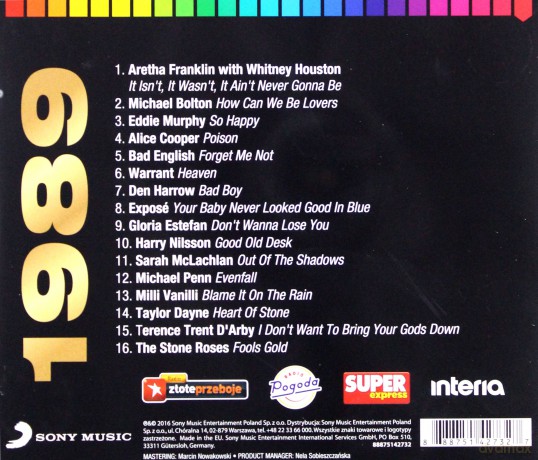 To były czasy! To była muzyka! 1989 [CD]