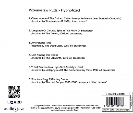 Przemysław Rudź: Hypnotized [CD]