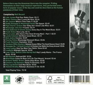 The Rough Guide To The Blues Songsters [CD]