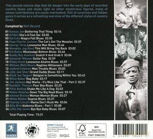 The Rough Guide To The Country Blues vol. 2 [CD]