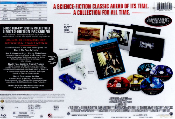 Blade Runner [BOX] [3Blu-Ray]+[2DVD]