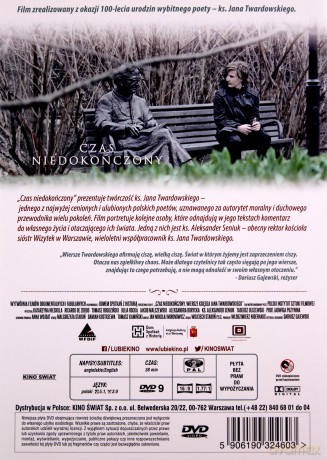 Czas Niedokończony. Wiersze Księdza Jana Twardowskiego [DVD]