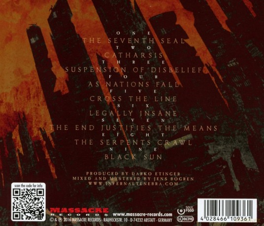 Infernal Tenebra: As Nations Fall [CD]