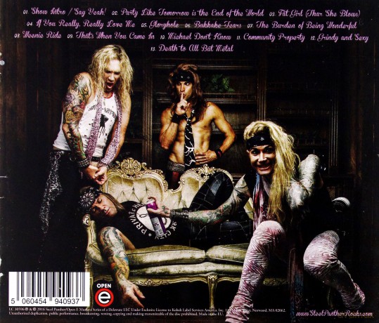 Steel Panther: Live From Lexxis Moms Garage [CD]