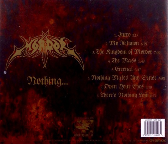 Mordor: Nothing [CD]
