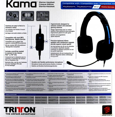 Słuchawki Mad Catz-Tritton Kama Black