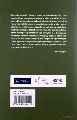 Filozofia ogrodu - Rosario Assunto [KSIĄŻKA]
