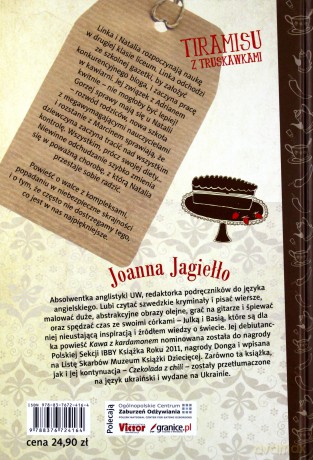 Tiramisu z truskawkami - Joanna Jagiełło (twarda) [KSIĄŻKA]