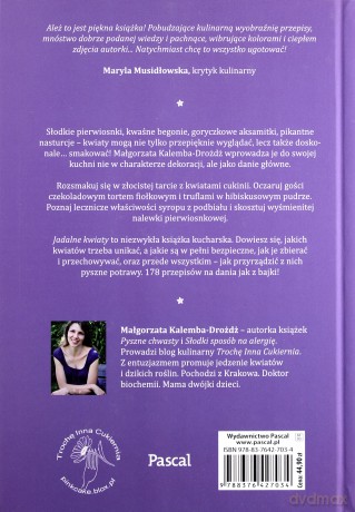 Jadalne kwiaty - Małgorzata Kalemba-Drożdż (twarda) [KSIĄŻKA]