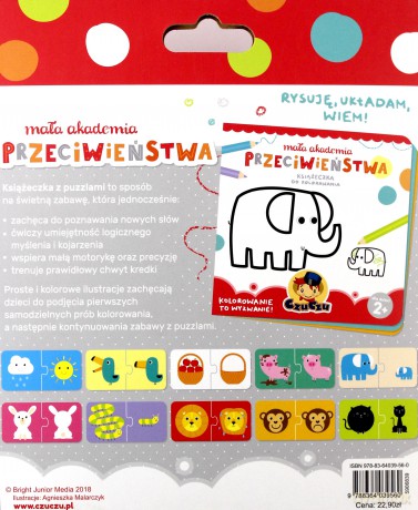 Mała akademia przeciwieństwa 2+ czuczu (twarda) [KSIĄŻKA]