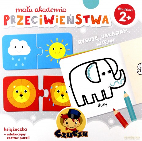 Mała akademia przeciwieństwa 2+ czuczu (twarda) [KSIĄŻKA]