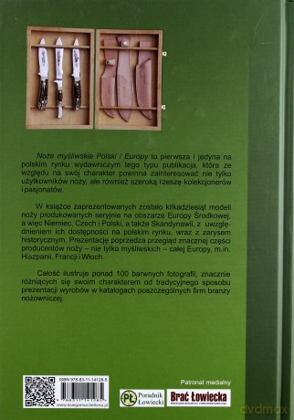 Noże myśliwskie Polski i Europy - Jerzy Utkin (twarda) [KSIĄŻKA]