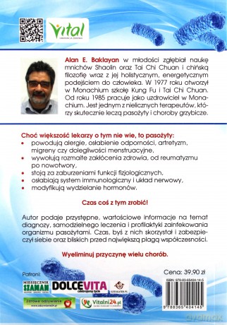 Pasożyty. Prawdziwa przyczyna chorób. Diagnostyka i samodzielne leczenie - Alan E. Baklayan [KSIĄŻKA]