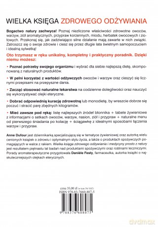 Wielka księga zdrowego odżywiania i medycyny prosto z natury - Anne Dufore [KSIĄŻKA]