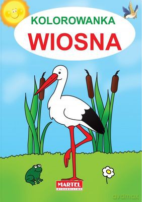 Wiosna. Kolorowanka [KSIĄŻKA]
