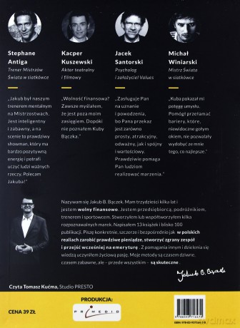Zarobić milion idąc pod prąd. Wolność finansowa w czterech etapach - Jakub B. Bączek [AUDIOBOOK] [CD-MP3]