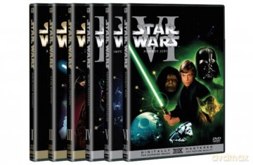 Gwiezdne Wojny: Mroczne widmo / Atak klonów / Zemsta Sithów / Nowa nadzieja / Imperium kontratakuje / Powrót Jedi (Star Wars) (dubbing) (Pakiet) [6DVD]