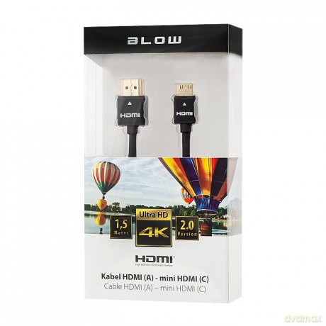 Kabel HDMI-mini HDMI 4K 1,5m 92-671 professional