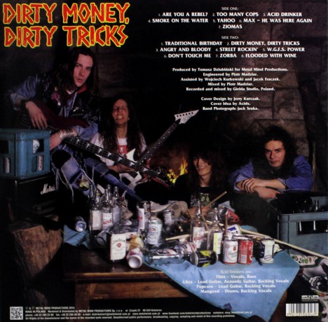 Acid Drinkers: Dirty Money, Dirty Tricks [Winyl]