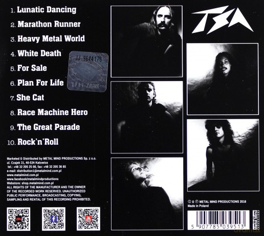 TSA: Heavy Metal World (Remastered) [CD]