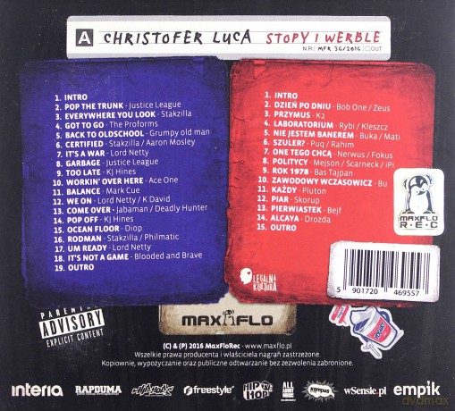 Christofer Luca: Stopy i werble [2CD]