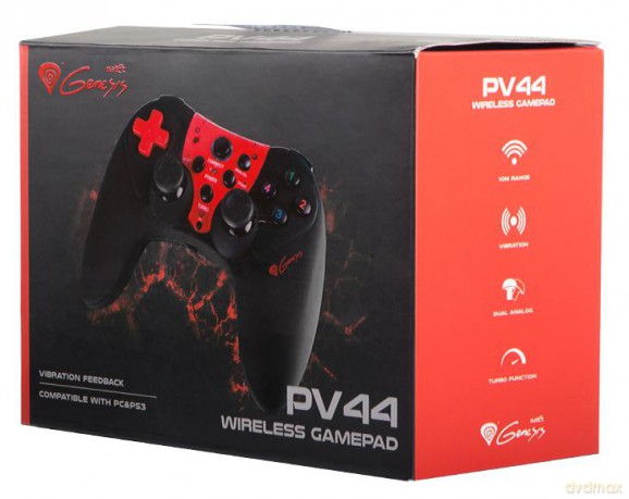 Gamepad Natec Genesis PV44 Bezprzewodowy PS3/PC