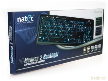 Klawiatura Natec Medusa 2 Podświetlana Black