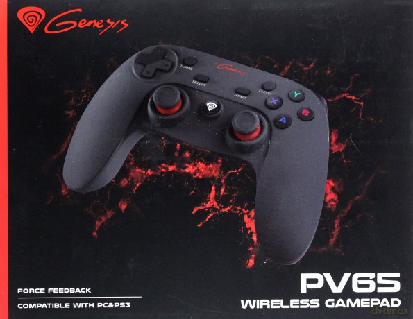 Gamepad Natec Genesis PV65 Bezprzewodowy do PS3/PC
