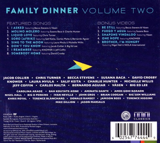 Snarky Puppy: Family Dinner vol. 2 [CD]+[DVD]