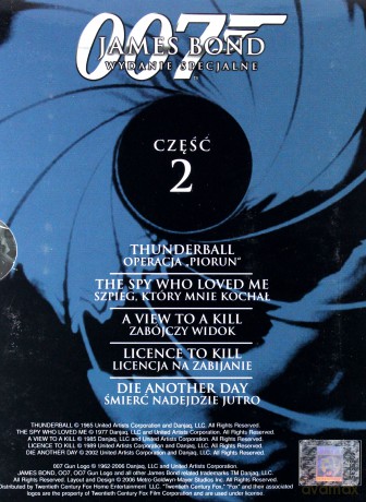 007 James Bond Ultimate Edition BOX 2 [5DVD]