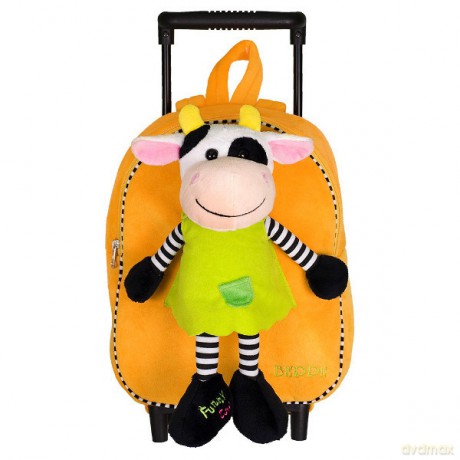 BEPPE Trolley krówka Funny pomarańczowa