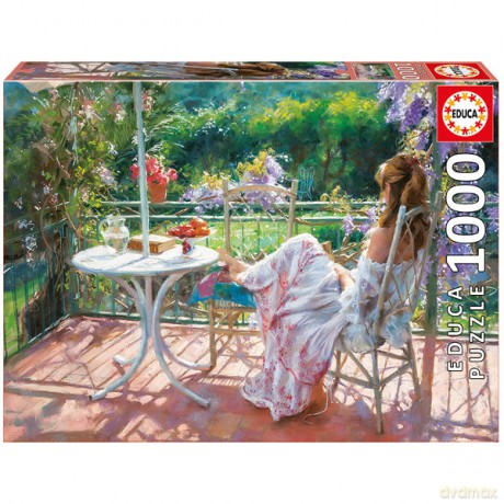 EDUCA 1000 el. Among Wisterias,V. Romero [PUZZLE]