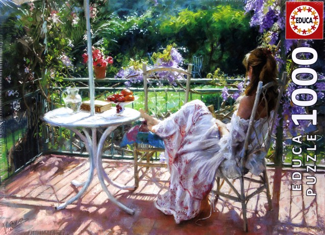 EDUCA 1000 el. Among Wisterias,V. Romero [PUZZLE]