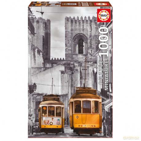 EDUCA 1000 el. Dzielnica Alfama, Lizbona [PUZZLE]