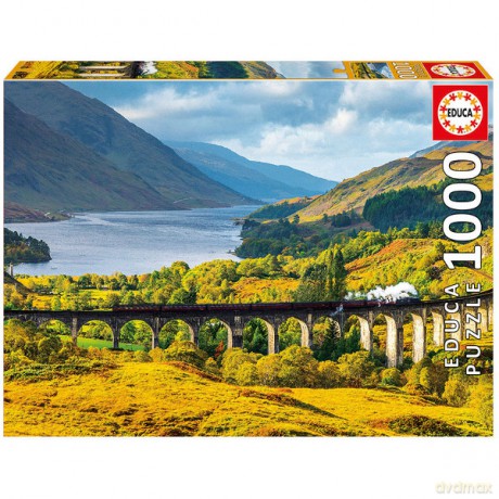EDUCA 1000 el. Glenfinnan Viaduct [PUZZLE]